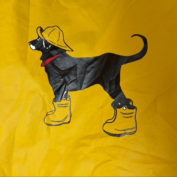 The Black Dog Jackets & Coats The Black Dog Yellow Rain Jacket 3t